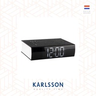 荷蘭Karlsson, BOOK 書本型鬧鐘黑色LED顯示屏 - 多功能鬧