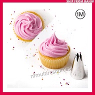 Nozzle Icing Piping Cake Decoration Tips Deco Churros Acuan Swiss Tart 4B 864 1M 1A 2D 2F 9FT 809 1C