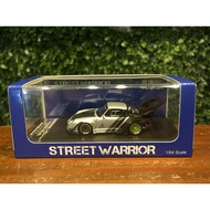 1/64 StreetWeapon RWB Porsche 911 (993) Matte Silver GT [MGM]