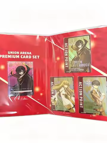 Union Arena Premium Card Set Hunter X Hunter Jujutsu Kaisen Code Geass Official Japanese Bandai Seal