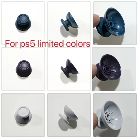 5pcs Original Limited Color 3D Analog Joystick Stick Mushroom Cap for PS5 Dualsense Controller Thumb