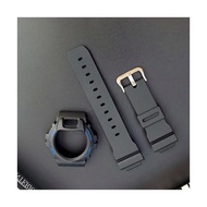 【Haze123】 DIY Accessories Rugged Strap+Case For G-Shock DW6900 DW3230 Resin Protector For DW6900 G-6