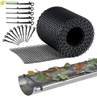 LONTIME Mesh Guard, Plastic 15cm×6m Gutter Leaf Prevention,  Anti-Falling  Garden Bird Fence From Le