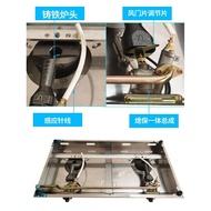 Dapur Gas Pembakar Dua Dapur Komersial Api Tinggi Restoran Gunakan Dapur Gas Api Tinggi Pembakar Dua