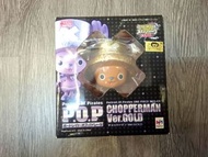 日版 Megahouse P.O.P One Piece 海賊王 Neo-EX  Chopperman Ver. Gold 超新星編完結 喬巴 限定 金色版 手辦成品