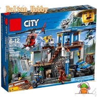Baltan Hobby HM5 Compatible with  City Mountain Police Headquarters 60174 02097 10865 180036 Buildin