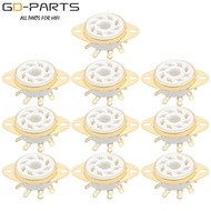 K8A 8pin Octal Ceramic Valve Tube Socket Base For Hifi KT88 KT66 EL34 5AR4 6L6 6CA7 6SL7 6SN7 GZ34 2
