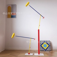 HY&amp; Fansheng Italian Color Living Room Sofa Rocker Floor Lamp Nordic Designer Study Children's Room Lamps ZILL