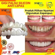 [Pro] Gigi Palsu Snap On Smile Original Authentic 1 Set Ori Dan Viral
