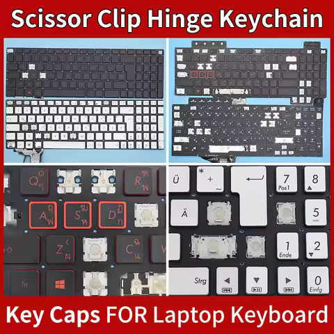 Replacement Keycaps Scissor Clip Hinge For Asus N751 G771 N751JX G771JW n551 n542j gl552 n501j Keybo