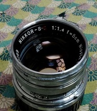 Nikon Nikkor-S.C 5cm f/1.4 鏡頭