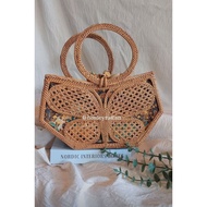 Homey Rattan | AROENA BAG| Rattan Bag | Rattan bag crafts | Original Lombok rattan bag