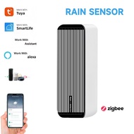 Tuya ZigBee Rain Sensor 2-In-1 Rainwater Flood Detector Rainwater Detection for Home Automation