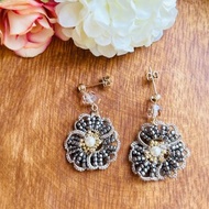 奧地利水晶梭織耳環