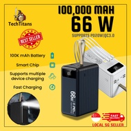 【SG STOCK】Fast Charging QC 3.0/22.5W PD 100000 50000 Mah Powerbank Power Bank