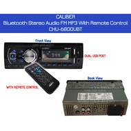 Original Caliber Bluetooth Mp3 Player 2-USB Port 1 Din Car In-Dash Stereo Audio Fm Bluetooth Unit MP