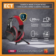 Fantech Mars II HQ54 Noise Cancelling Wired Gaming Headset - Black