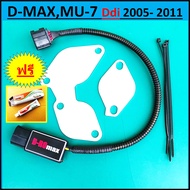 ชุดอุด EGR ป้องกันไฟโช์ D-ROmax + แผ่นอุด EGR ISUZU D-MAX MU-7 (Euro2 Euro3)อีซูซุ ดีแม็ก DMAXMU7 รถ