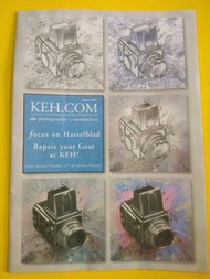 2001年1月  KEH.ComThe photographer 's marketplace Focus on Hasselblad Repair your Gear at KEH美國 KEH 相機鏡頭郵購價目目錄內文是英文， 黑白內頁彩色封面印刷， 此郵購目錄價目表賣集中當年最流行日本德國歐洲相機鏡頭配件，如主题是 Hasselblad 哈蘇，Leica,  Canon,  Nikon, Minolta...  並有 Classics collection 二手收藏相機買賣...