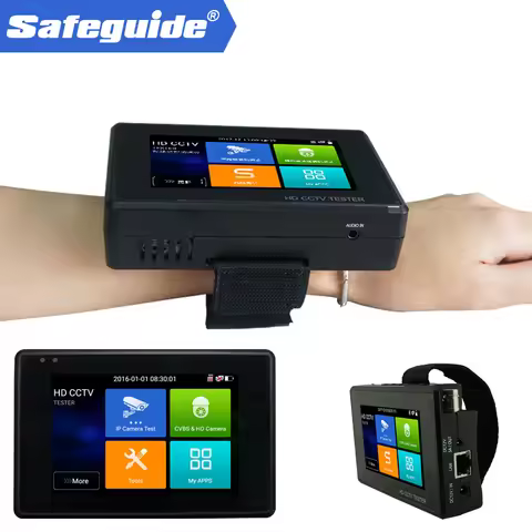 hot sale IPC-1800ADH Plus CCTV TESTER with test ip camera built in WIFI, create WIFI hotspot