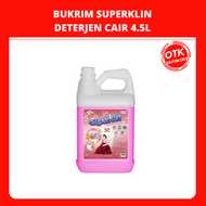 BUKRIM SUPERKLIN DETERGENT LIQUID DETERJEN CAIR JINHAE CHERRY BLOSSOM 4.5L