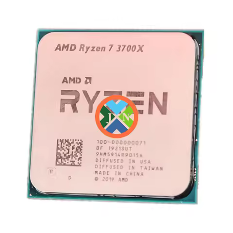 AMD Ryzen 7 3700X R7 3700X 3.6 GHz Eight-Core Sixteen-Thread CPU Processor 65W 7NM L3=32M 100-000000