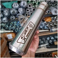 DRAG CLD x Monster Exhaust Silencer 50mm inlet by Racing Factory Exhaust