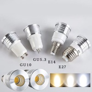 Mini E27 E14 LED Spot light Bulb 3W COB AC85-265V 35mm GU5.3 Led Bulb Lamp GU10 E27 Led Corn Lamp La