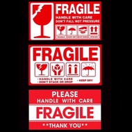 Sticker Fragile 9CM * 5CM Packing Logistic Handle Care Don't Fall Not Pressure Package Stickers Tape