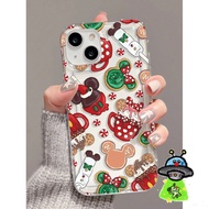 Mickey Mouse Special Edition Christmas Cake Phone Case suitable for Vivo Y16 Y17s Y19/Y5S Y20/Y20s/Y