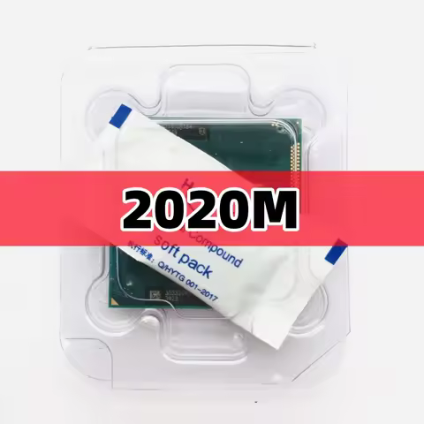 2020M CPU SR0U1 SR184 2.4 GHz Dual-Core Dual-Thread Laptop Processors 2M 35W Socket G2 / rPGA988B