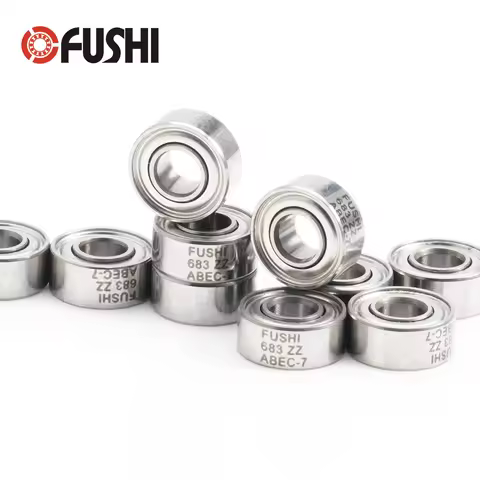 683ZZ Bearing ABEC-7 10PCS 3x7x3 mm Miniature 683 ZZ Ball Bearings 618/3ZZ EMQ Z3V3 High Quality