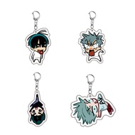 Anime Alien Stage Chibis Keychains Luka Ivan Till Mizi Hyuna Sua Cartoon Figure Key Rings Gifts