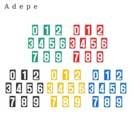Adepe Keeper Flip Number Cards Numbers 0-9 Score, Dashboard for Sports, Football Score Table