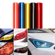 Factory price 0.3*9M Glossy Car Headlight Covers Headlight Tint Film
