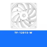 ID-COOLING TF-12015 12cm Casing Thin Fan ( 15mm ) 4pin PWM Black SLIM FAN