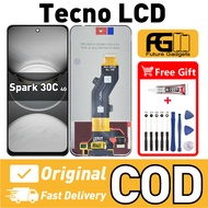 LCD For Tecno Spark 30C 4G Compatible For ORIGINAL LCD Skrin Touch Screen Replacement