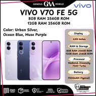 VIVO V70 FE 5G [8GB RAM 256GB ROM / 12GB RAM 256GB ROM] - Original VIVO Malaysia
