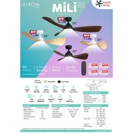 Alpha Mili Fan 22,33,42,52inch (With installation)