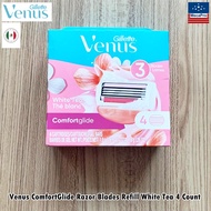 Gillette® Venus ComfortGlide Razor Blades Refill White Tea 4 or 6 Count ยิลเลตต์วีนัส ใบมีดโกน