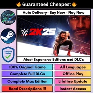 WWE 2K25 Steam [Auto Delivery] [Full DLC] [Steam Offline] Falcon PC Game Lifetime