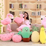 Ccg B39 Flamingo Pillow Blanket, Fruit