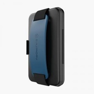 Wit's - Sinjimoru 安全磁性錢包作為 MagSafe 錢包、手機錢包、手機支架和手機握把支架的手機握把支架，Apple iPhone 使用。 M-Card Grip 藍色