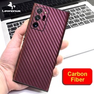 Decal Skin Samsung Galaxy Note 20 Ultra / Note 20 Back Film Cover Gradient Carbon Fiber Protector Ultra Thin Matte Sticker