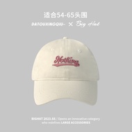 Big Head Cap Childrens Peaked Cap Showing Face Small Big Brim 2025 New Summer Soft Top Sunshade Base