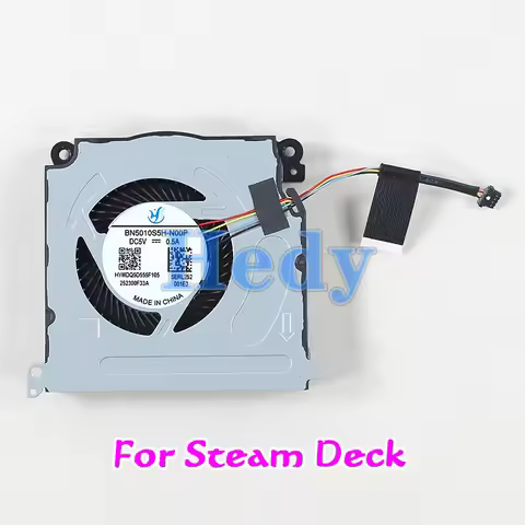 1PCS DC5V=0.5A Fan Replacement Huaying Fan BN5010S5H-N00P Replacement CPU Cooling Fan for Steam Deck