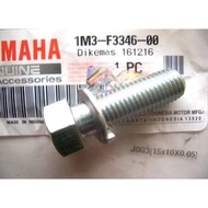 HLY (1M3-F3346-00) RXZ/ RXZ CATALYZER Steering Stem Screw Fork T Skru Screw Tapak