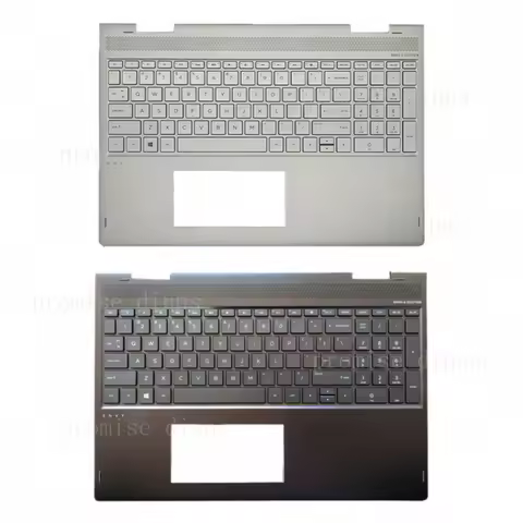 M New Palmrest Upper Case US Backlit Keyboard For HP Envy X360 15-BP 15-BQ