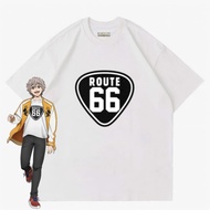 T-shirt Anime Wind Breaker T-shirt Choji Tomiyama Route66