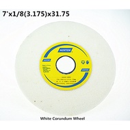 180x3.175x31.75mm Norton White corundum grinding wheel